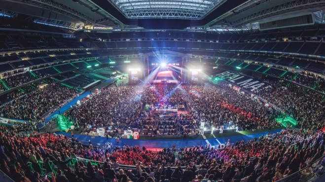 Binter en el Santiago Bernabéu / BINTER 