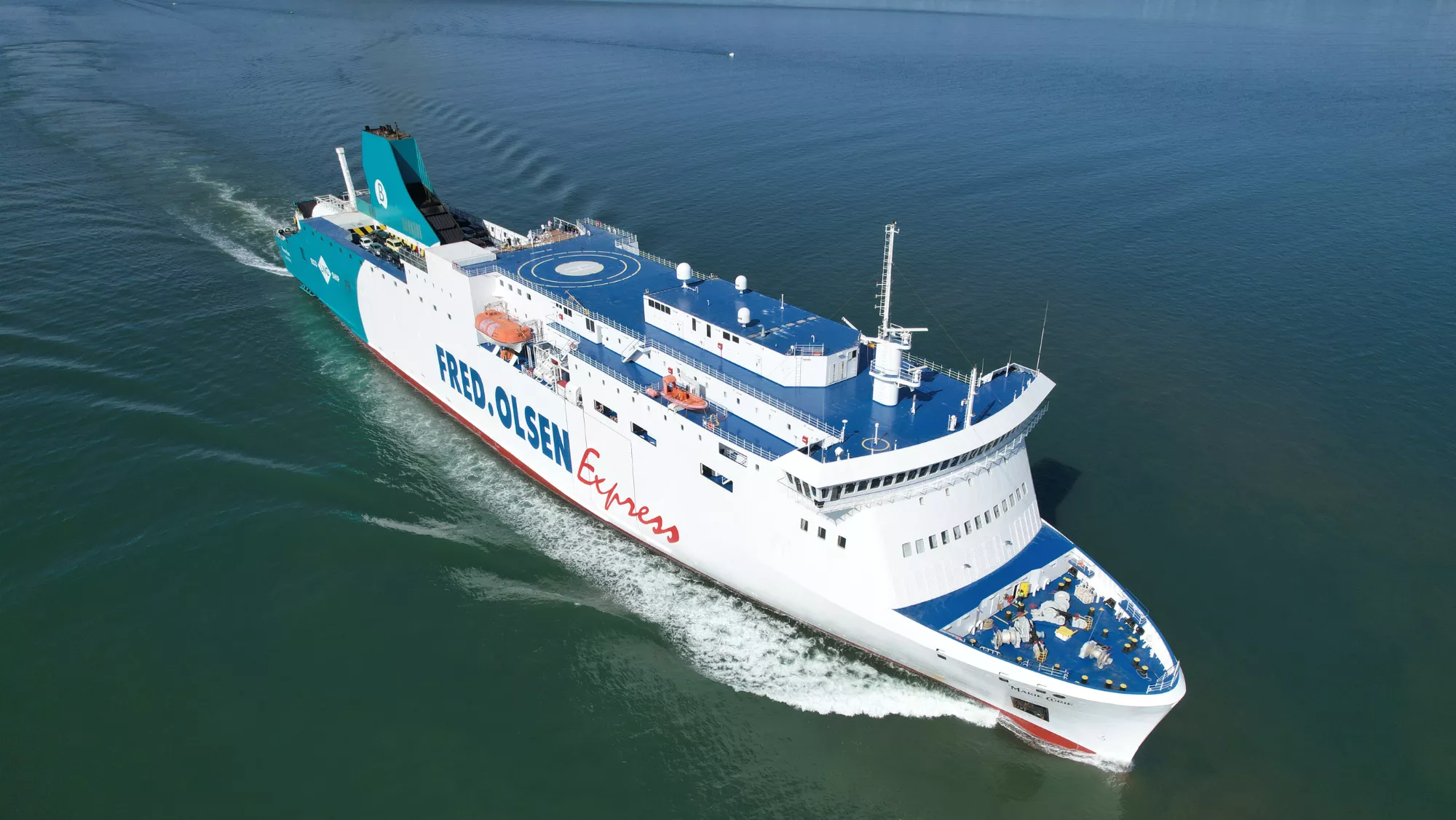 Barco en la ruta entre Canarias-Huelva / FRED. OLSEN