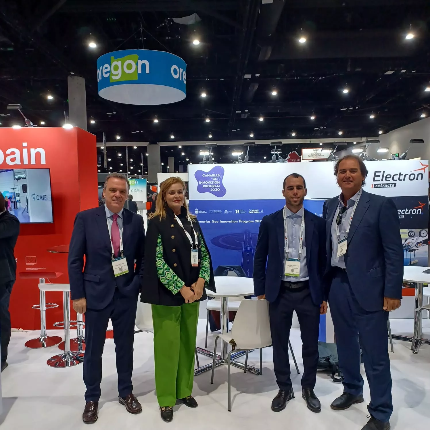 Delegación canaria en la feria Xponential 2024./ CEDIDA