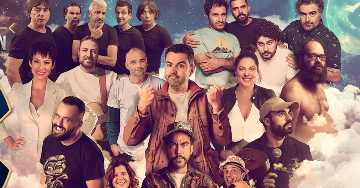 La Quedada del Año de Darío López reunió a lo mejor de lo mejor, que tenía libre ese día, del humor canario./ REDES.