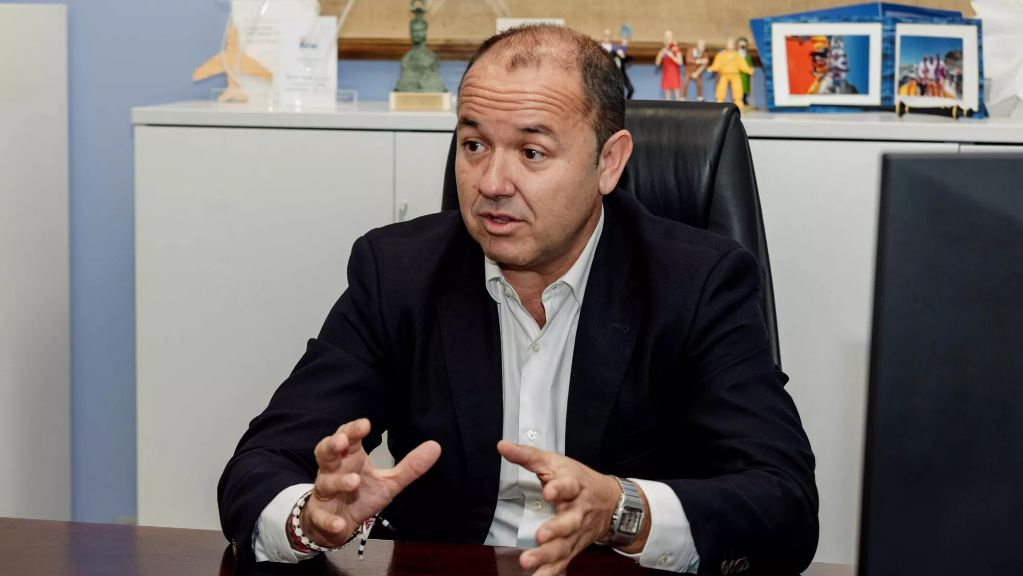 Ignacio Poladura, presidente de la Asociación Canaria de Agencias de Viajes y Turoperadores / ACAVyT