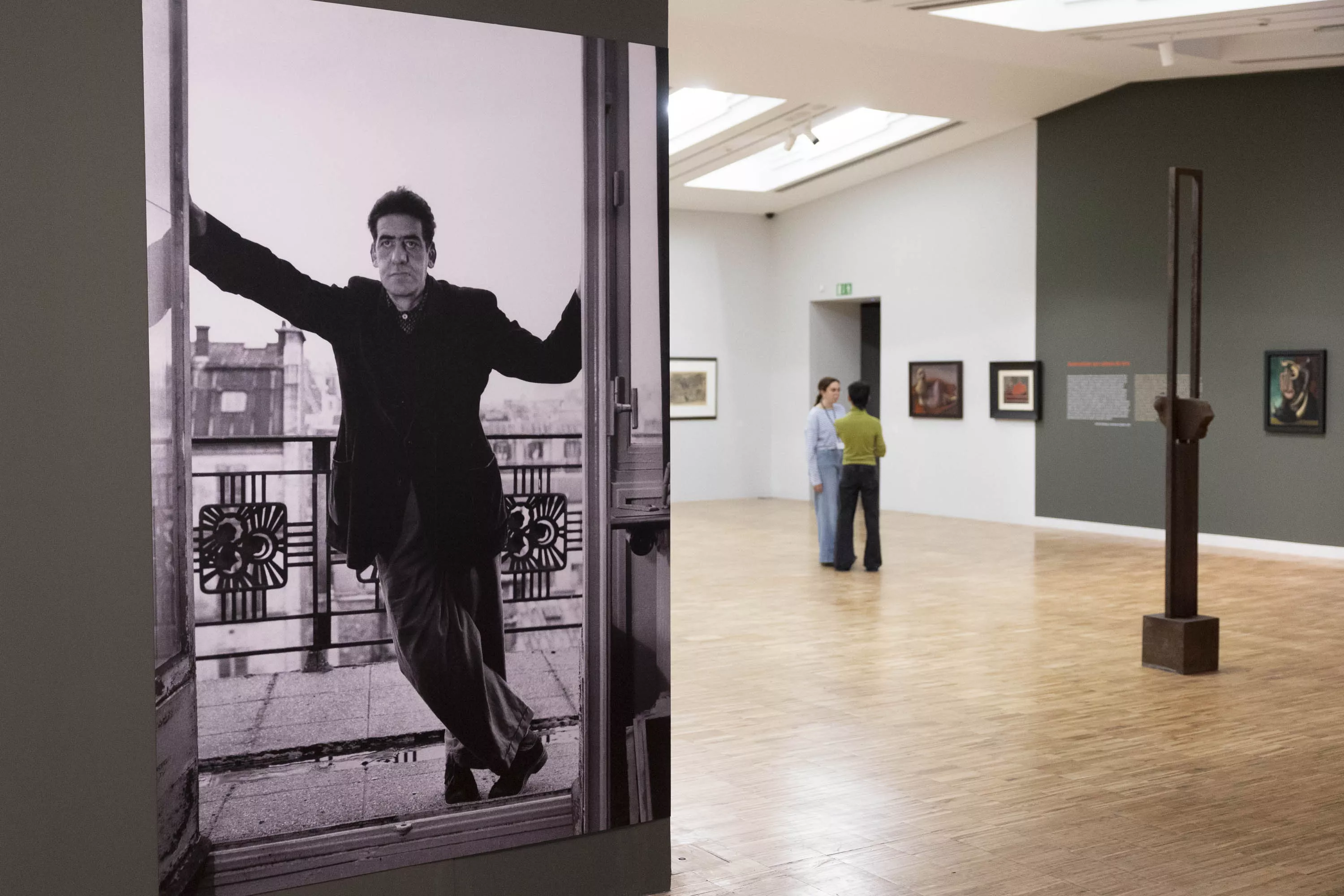 Exposición 'Óscar Domínguez. Dos que se cruzan' que desde este martes se puede ver en el Tenerife Espacio de las Artes (TEA). / MIGUEL BARRETO-EFE