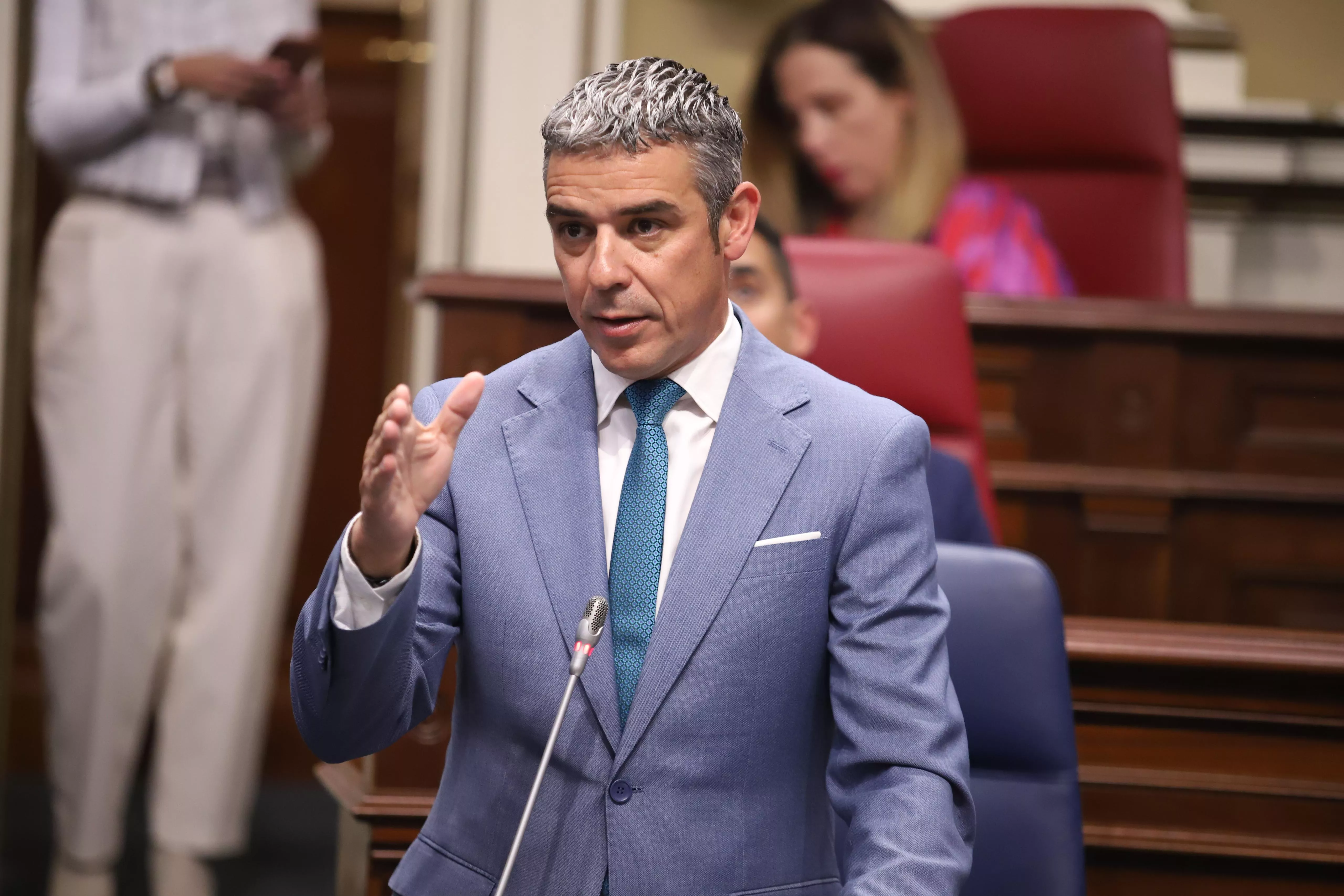 Narvay Quintero prioriza la defensa del sector pesquero en el Mar de las Calmas. / GOBCAN