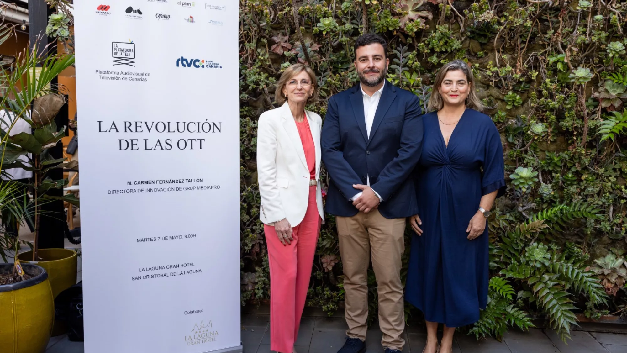 María Carmen Fernández Tallón, Luis Luque y María Méndez / CEDIDA