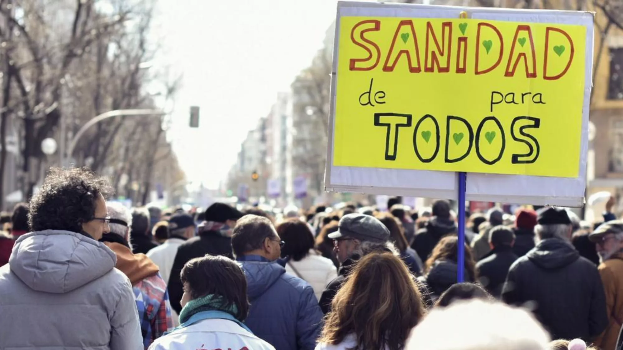 Manifestación por la sanidad pública / Archivo EFE