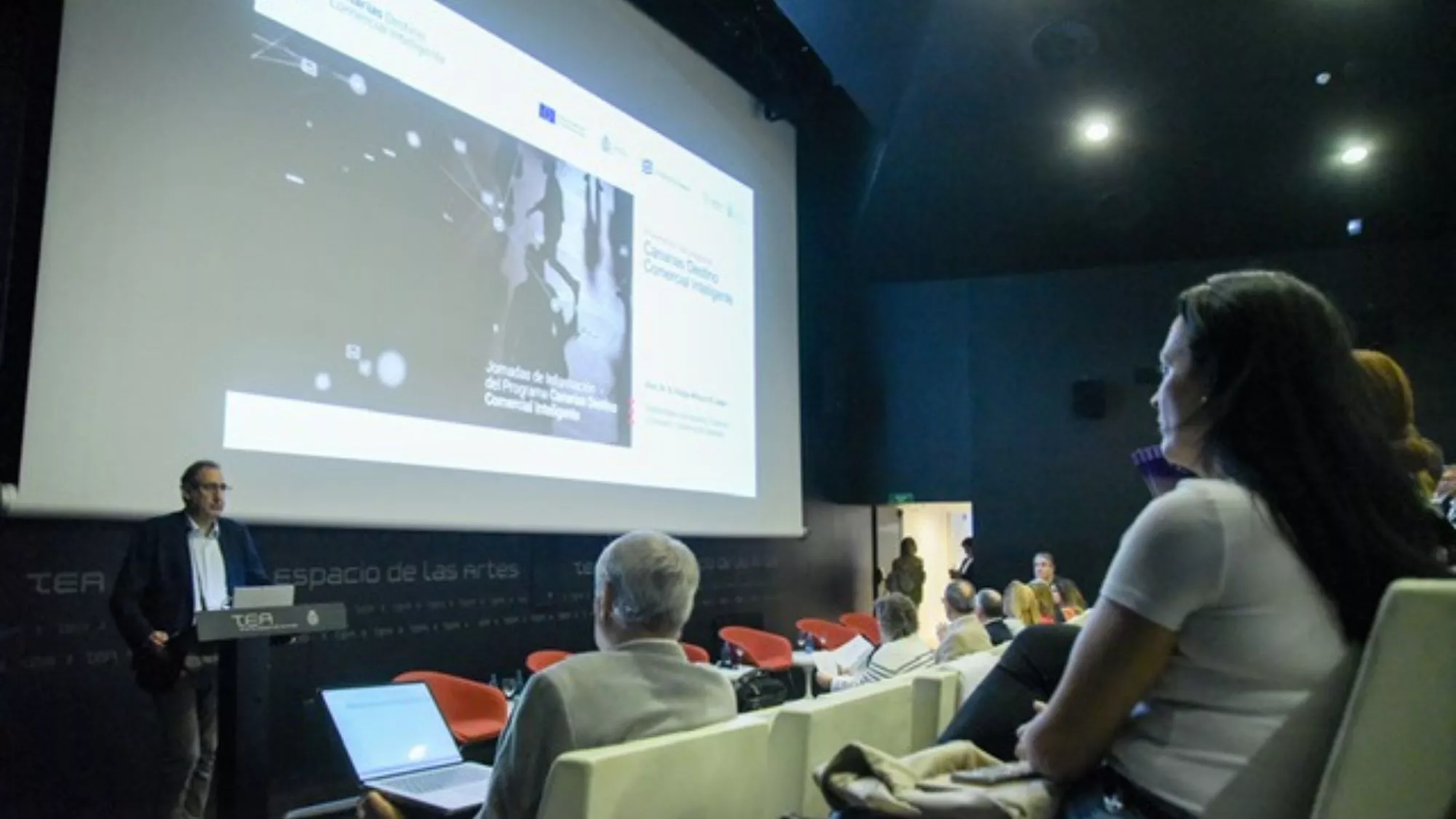 El viceconsejero de Industria, Comercio y Consumo del Gobierno de Canarias, Felipe Afonso El Jaber, durante el evento / CEDIDA