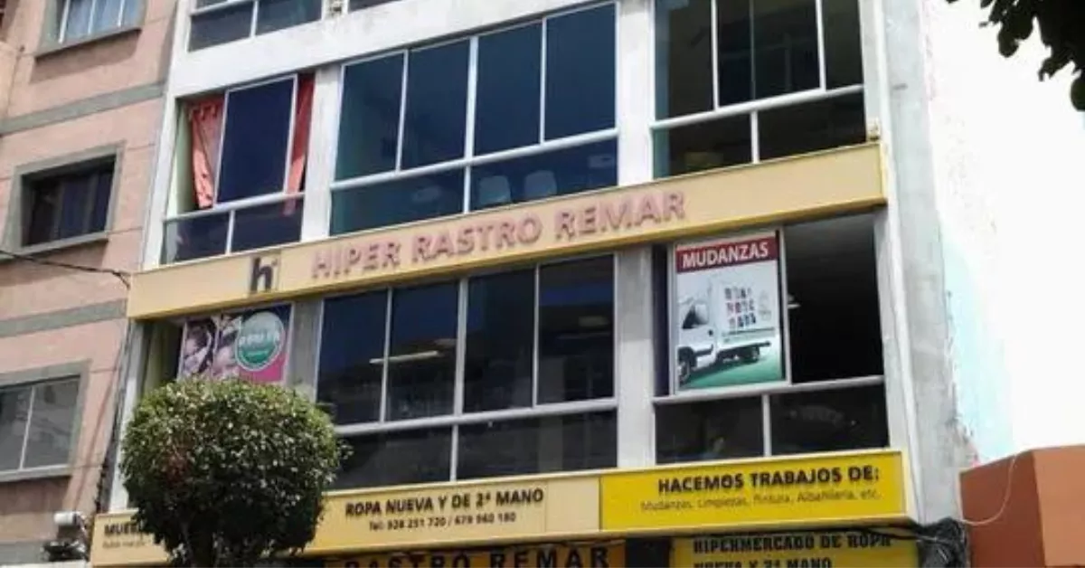 Fachada del inmueble de Remar en Schamann. / AH