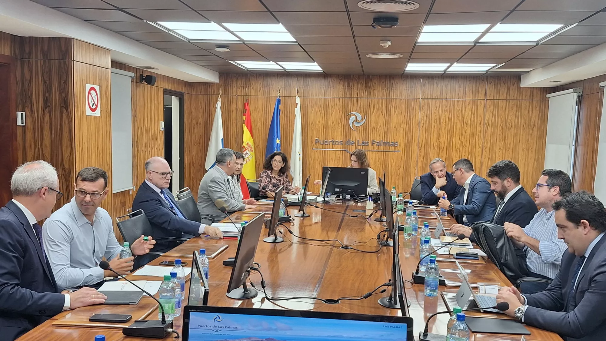 Reunión del Consejo de Administración de Puertos de Las Palmas. / AH