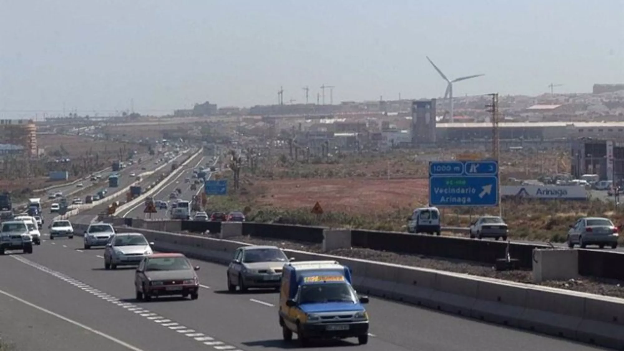 Imagen de la GC-1 donde sucedió el accidente / EUROPA PRESS