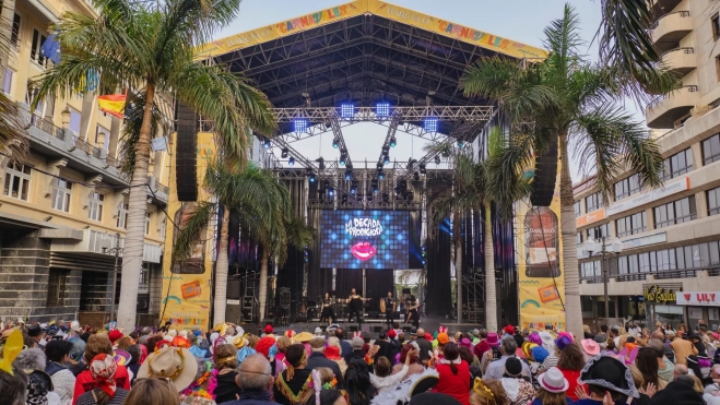 Imagen del Carnaval de Santa Cruz de Tenerife / GRUPO ENMASCARADA Imagen del Carnaval de Santa Cruz de Tenerife / GRUPO ENMASCARADA