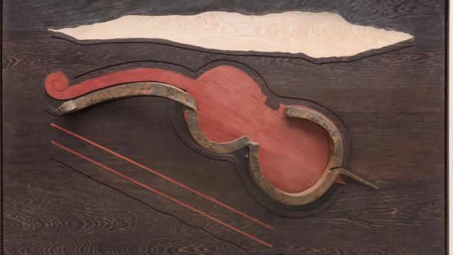 Una de las piezas que conforman la serie 'Homenaje a la música' / FUNDACIÓN MARTÍN CHIRINO Una de las piezas que conforman la serie 'Homenaje a la música' / FUNDACIÓN MARTÍN CHIRINO