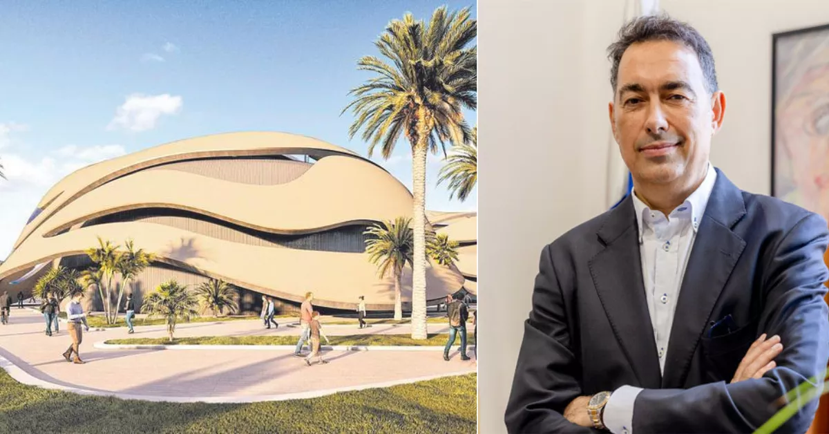 José Antonio Newport, a la derecha, es el promotor de Dreamland Studios Gran Canaria. / AH