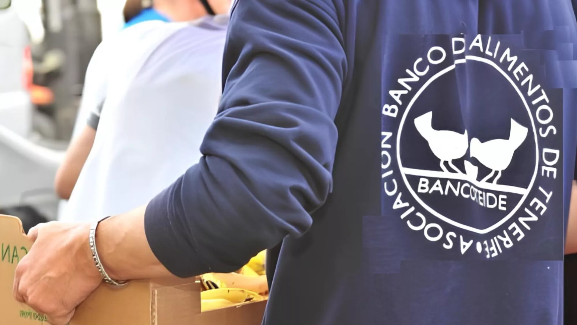 Voluntario del banco de alimentos / AH