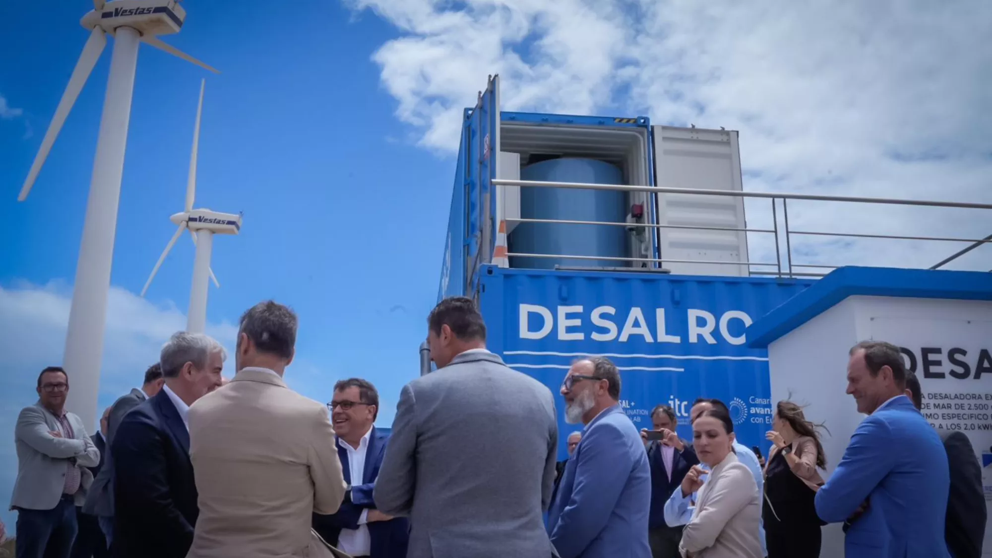 Presentación de la desaladora / GOBIERNO DE CANARIAS