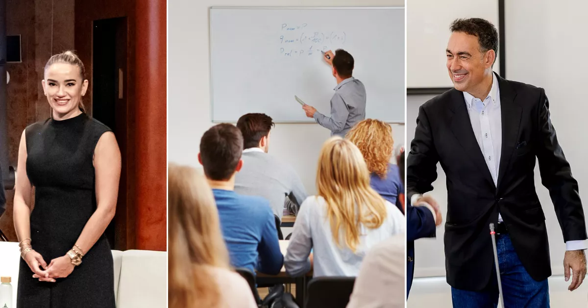 Una empresa del Grupo Newport, que tiene como administradora única a Yasmina Newport (I), facturó 360.000 euros y cobró dos millones en subvenciones. / AH