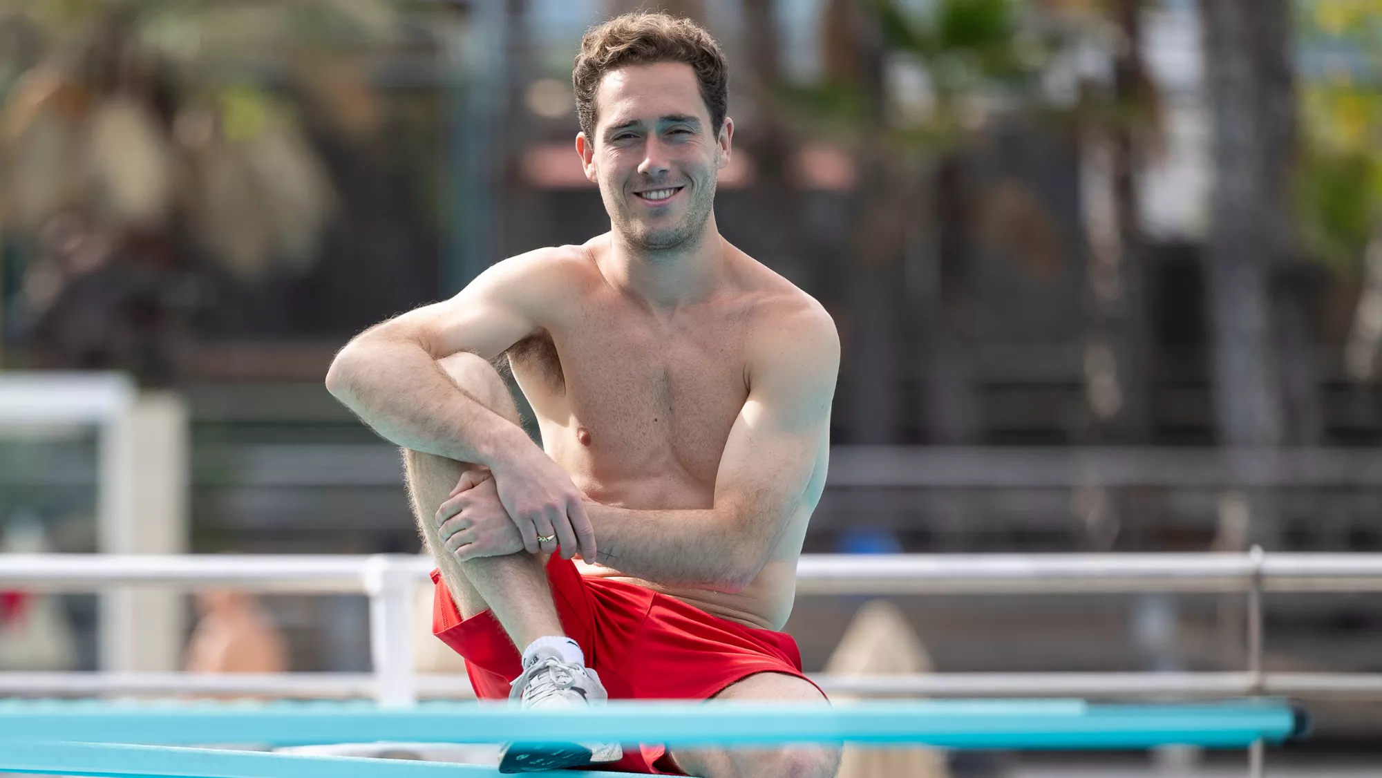 En la imagen, el saltador olímpico grancanario Nicolás García Boissier. / QUIQUE CURBELO-EFE