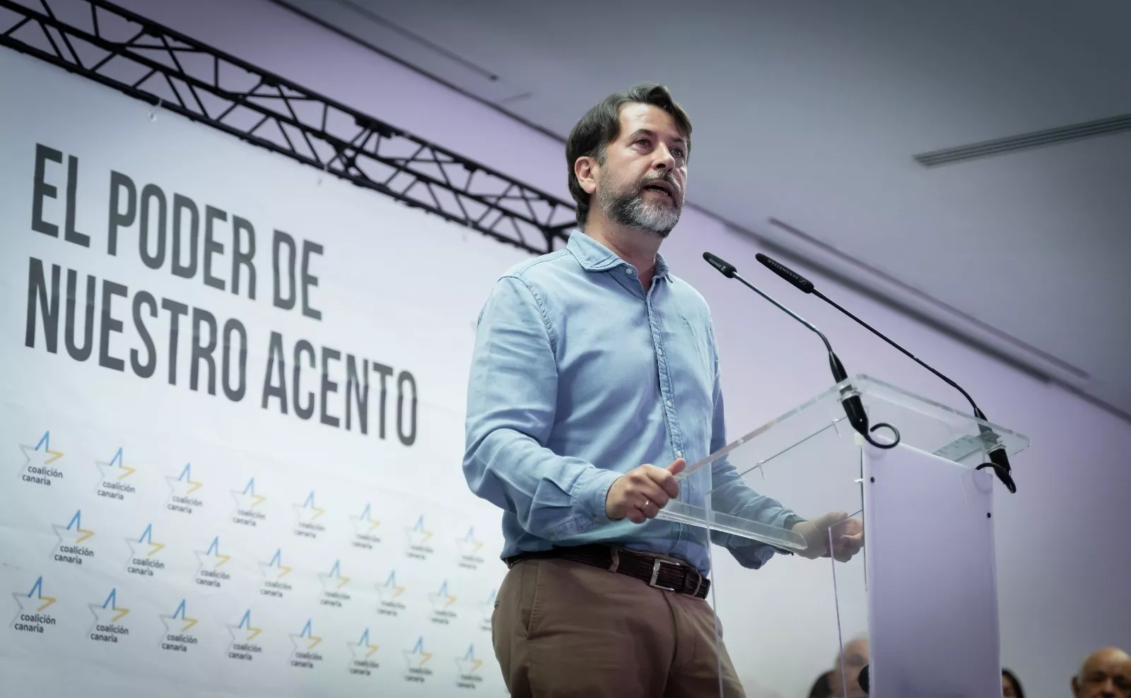 Carlos Alonso, candidato de CC al Parlamento Europeo. / COALICIÓN CANARIA