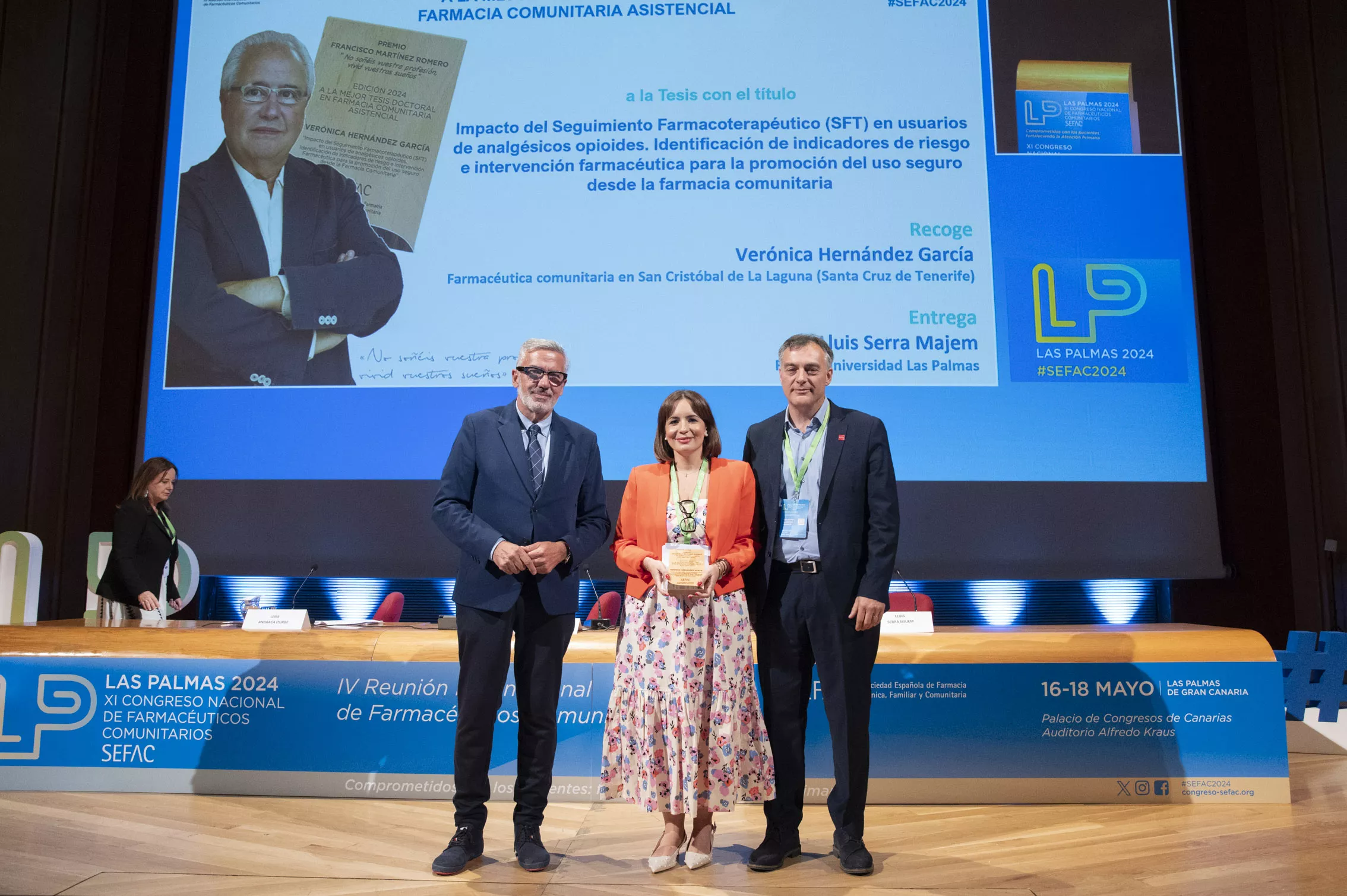 Verónica Hernández García, farmacéutica comunitaria adjunta en San Cristóbal de La Laguna . / CEDIDA