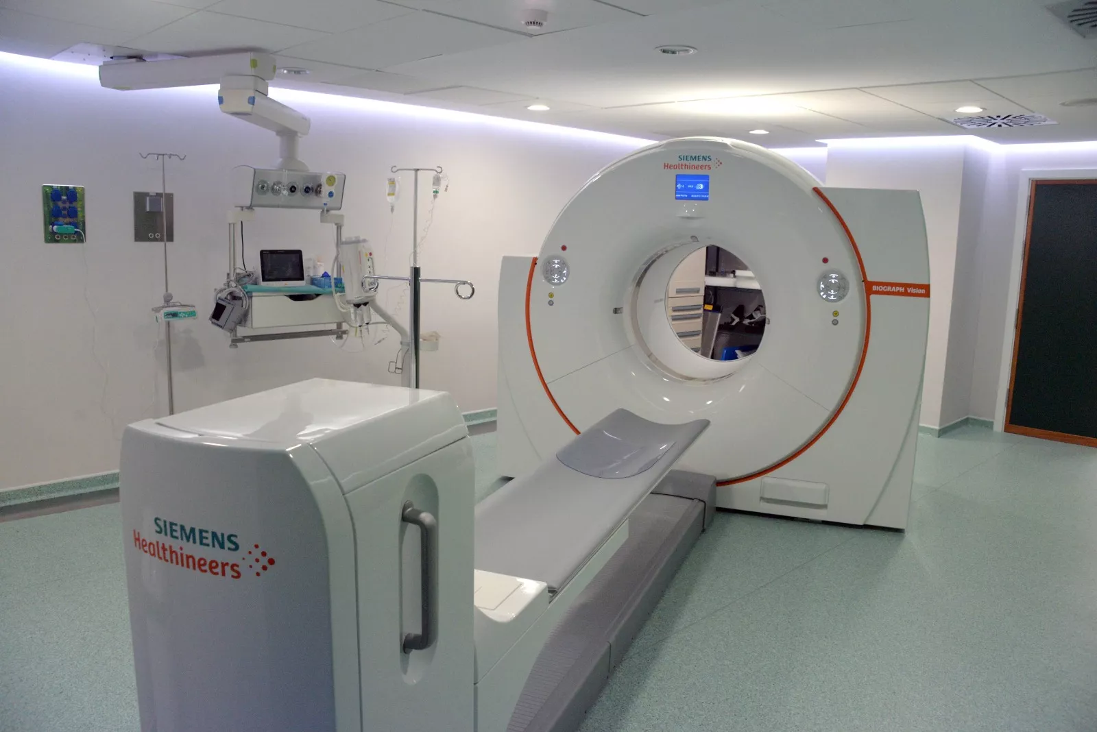 Imagen de un PET en el que se utilizan los isótopos radiactivos que produce el ciclotrón / CEDIDA