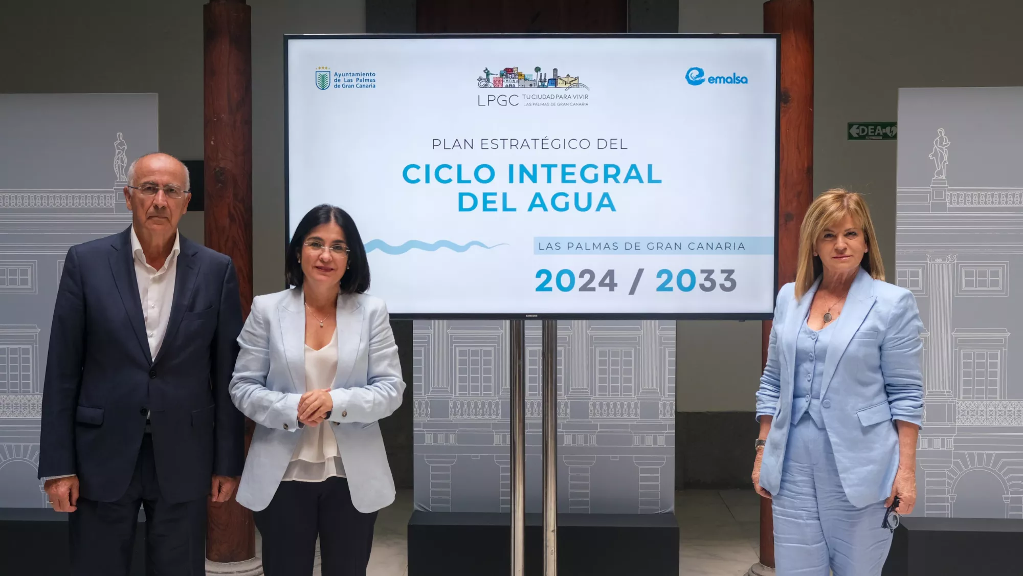Presentación del Plan Estratégico del Ciclo Integral del Agua que contará con más de 800 millones / AYUNTAMEINTO DE LAS PALMAS DE GRAN CANARIA Presentación del Plan Estratégico del Ciclo Integral del Agua que contará con más de 800 millones / AYUNTAMEINTO DE LAS PALMAS DE GRAN CANARIA