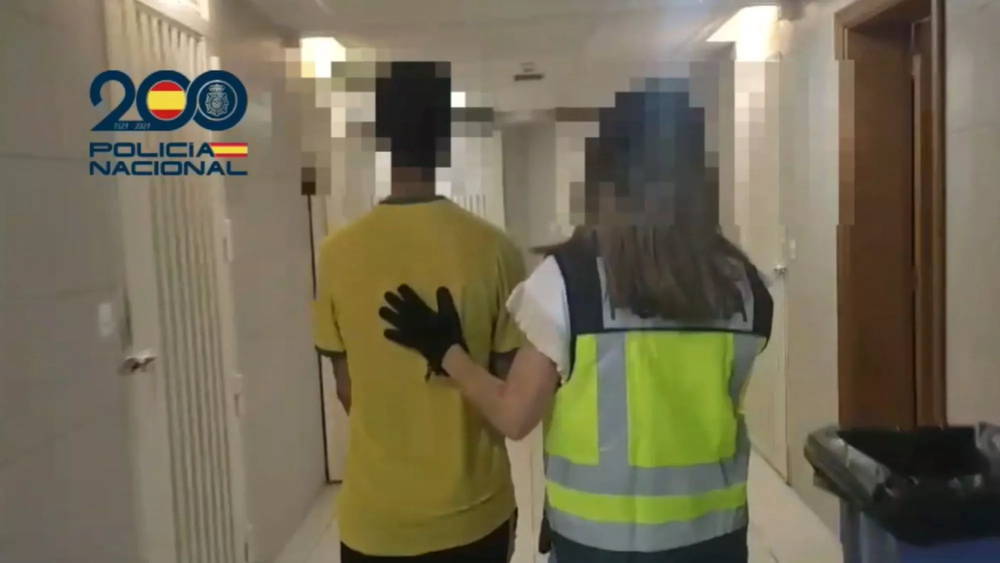 Canarias registra un aumento del 5,1% en delitos: casi cuatro veces la media nacional. En la imagen, un detenido por robo en Arrecife / POLICÍA NACIONAL