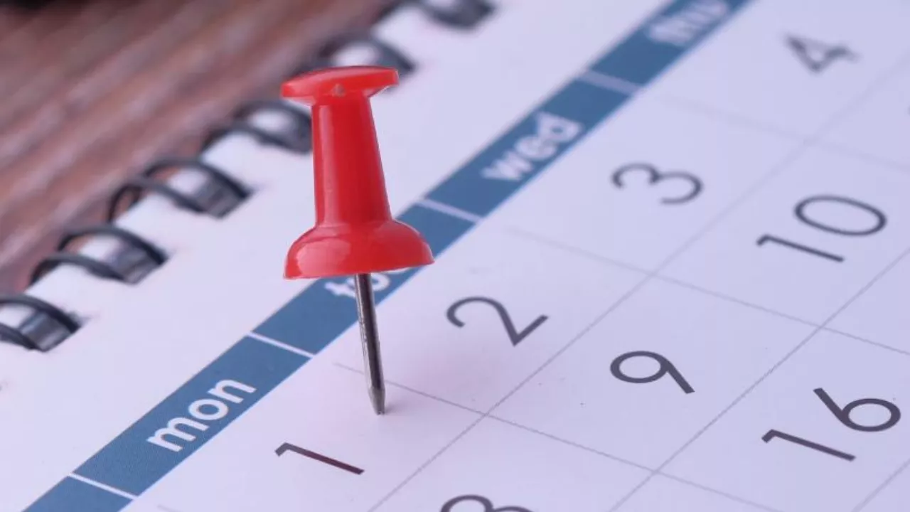 Imagen de un calendario laboral / PIXABAY