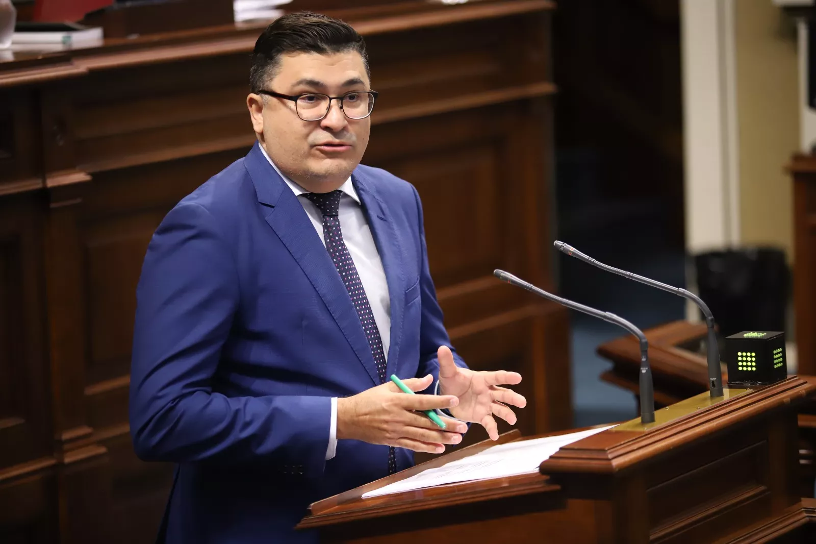 El portavoz de Sanidad del Grupo Socialista, Miguel Ángel Pérez del Pino / CEDIDA El portavoz de Sanidad del Grupo Socialista, Miguel Ángel Pérez del Pino / CEDIDA