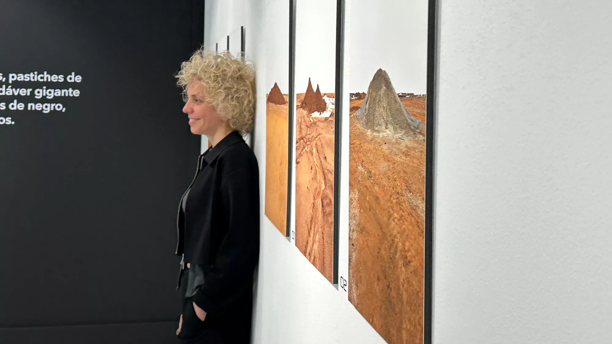 La artista y fotógrafa Paula Anta, autora de Akouédo / ATLÁNTICO HOY - MARCOS MORENO