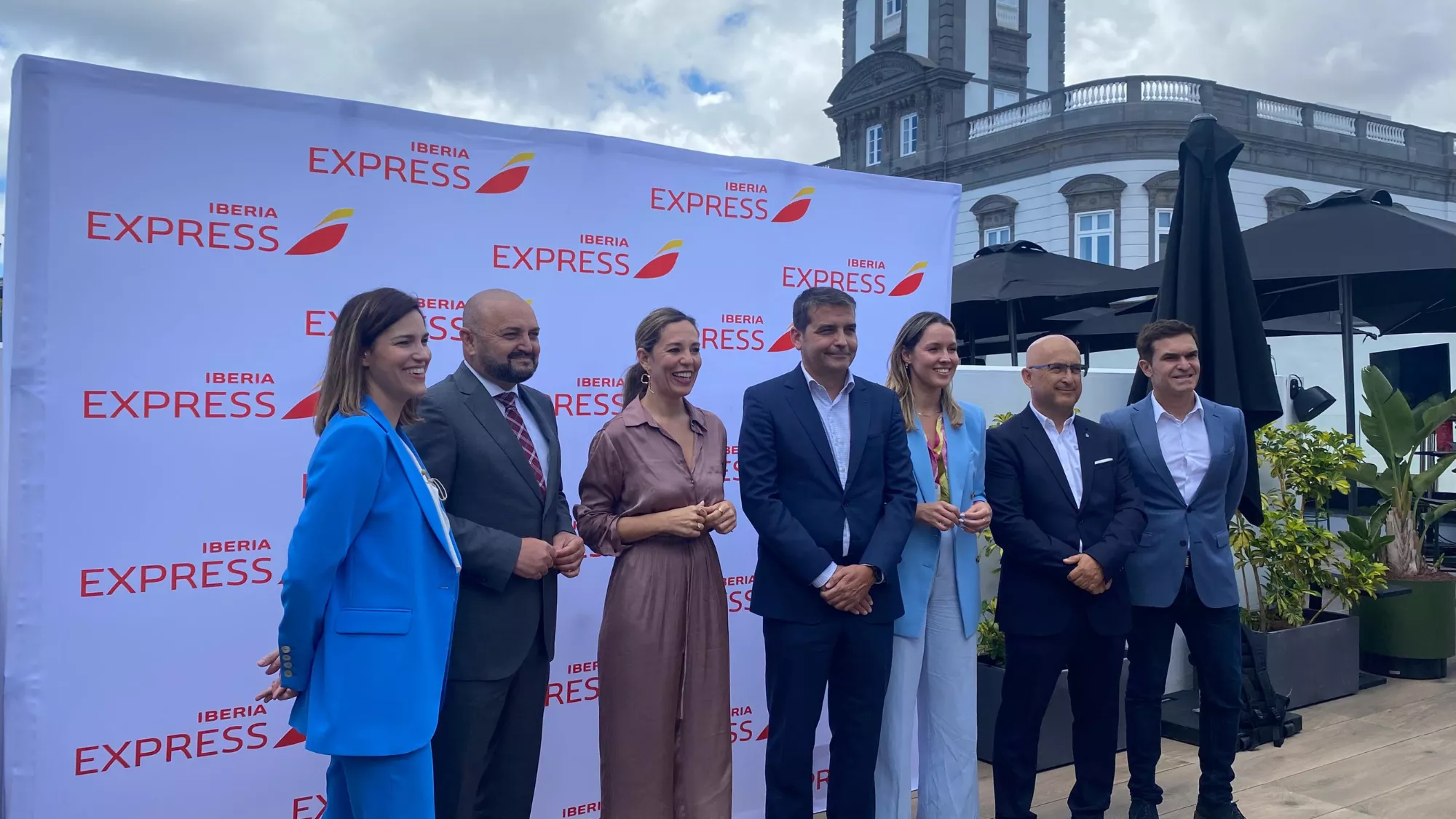 Celebración en Las Palmas de Gran Canaria de los 20 millones de pasajeros de Iberia Express / ATLÁNTICO HOY - IRENE CARTAYA