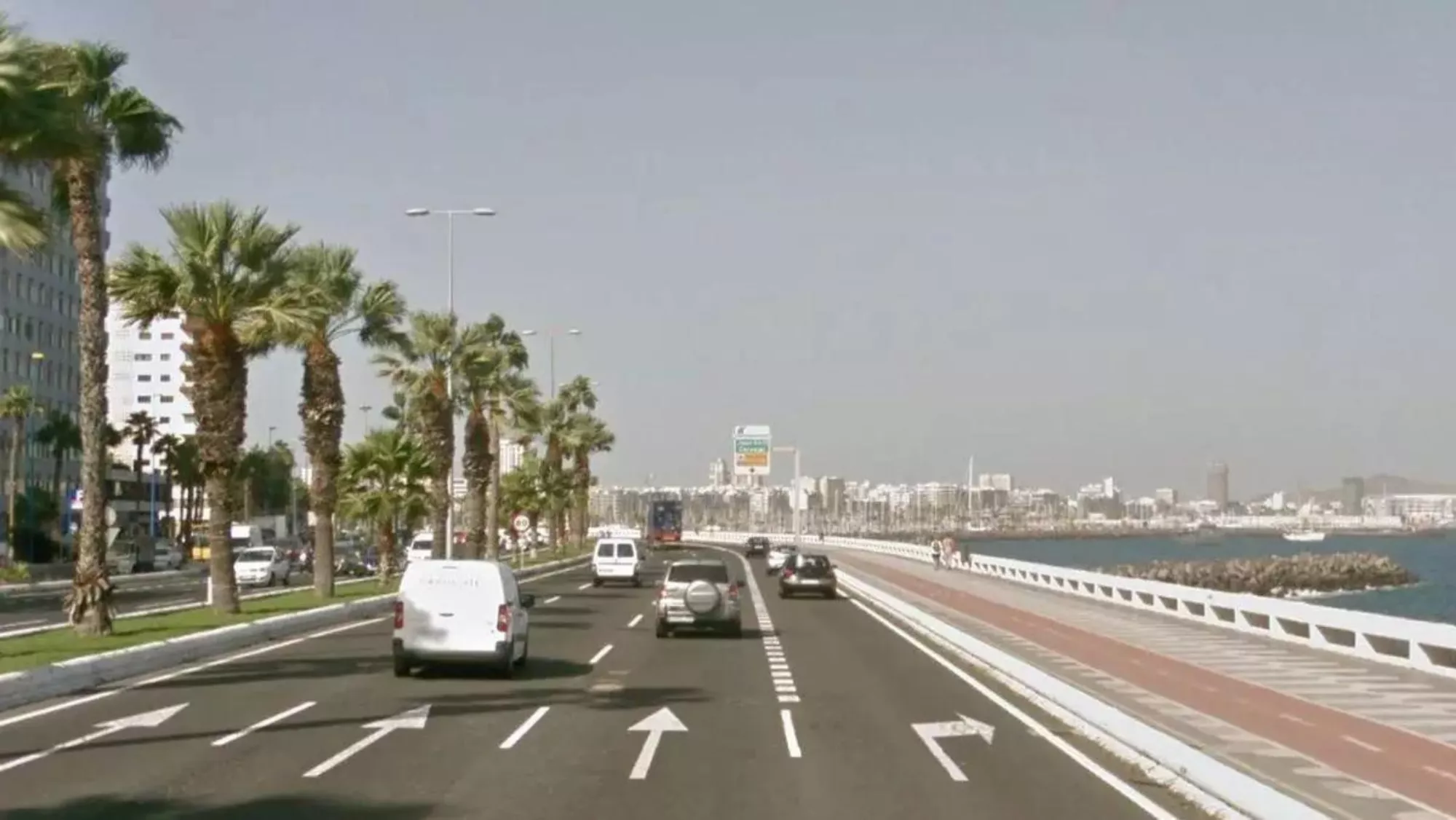 Avenida Marítima de Las Palmas de Gran Canaria / GOOGLE MAPS