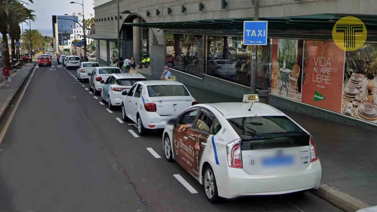 Parada de taxis en Santa Cruz de Tenerife / CEDIDA