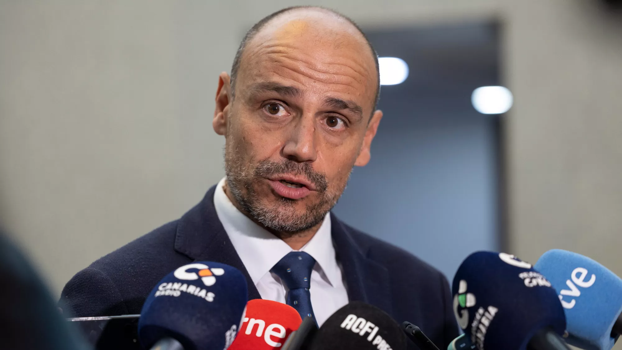Alfonso Cabello, portavoz del Gobierno de Canarias. / EFE