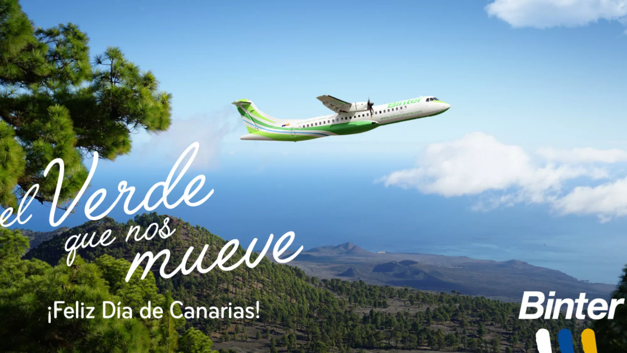 La compañía aérea celebra el Día de Canarias / BINTER