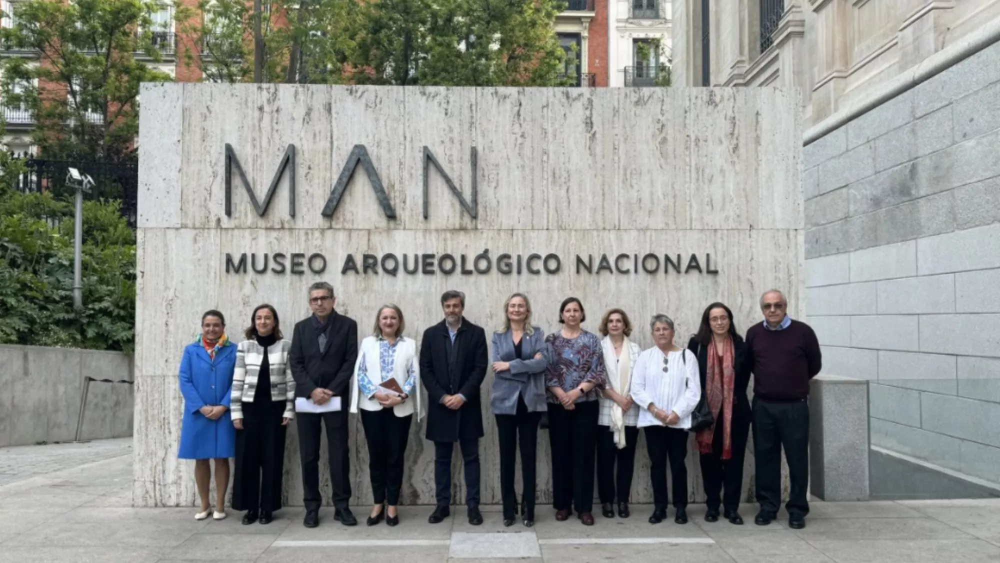 Inauguración de ExpoMan en el Museo Arqueológico Nacional / Foto del Museo