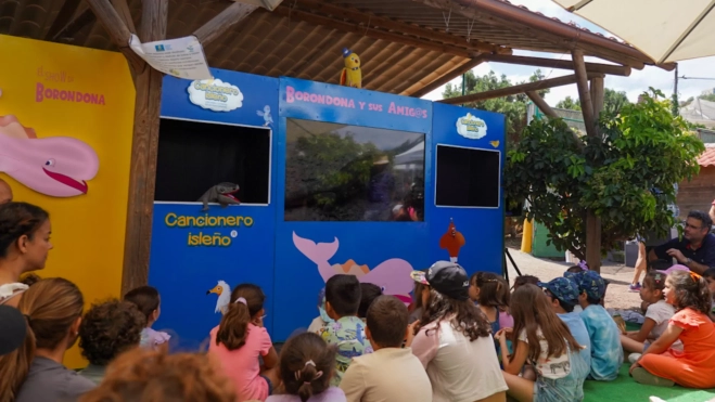 Niños y niñas en el cancionero isleño de la Feria de Ganado / CABILDO DE GRAN CANARIA Niños y niñas en el cancionero isleño de la Feria de Ganado / CABILDO DE GRAN CANARIA