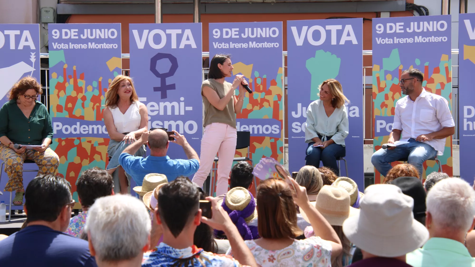 Mitin de Podemos en Las Palmas de Gran Canaria de cara a las elecciones europeas PODEMOS