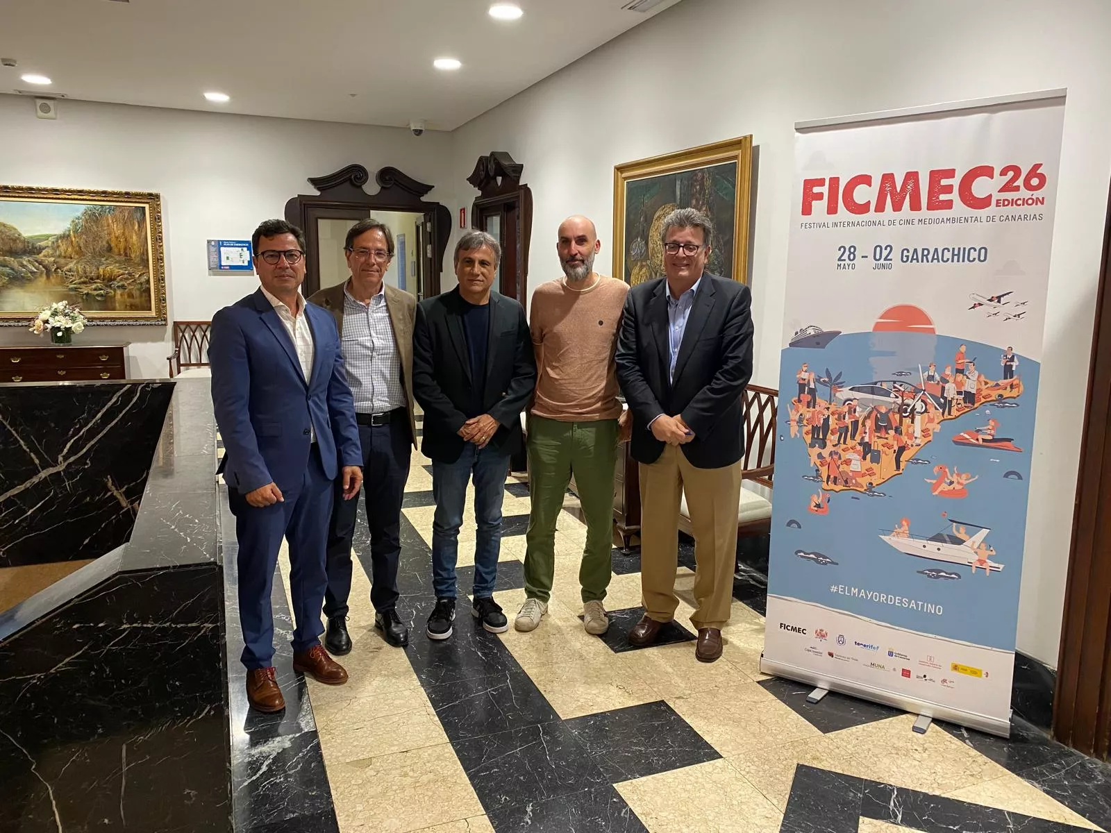 Presentación del Festival Internacional de Cine Medioambiental de Canarias (FICMEC). / ATLÁNTICO HOY - ALBA MARICHAL
