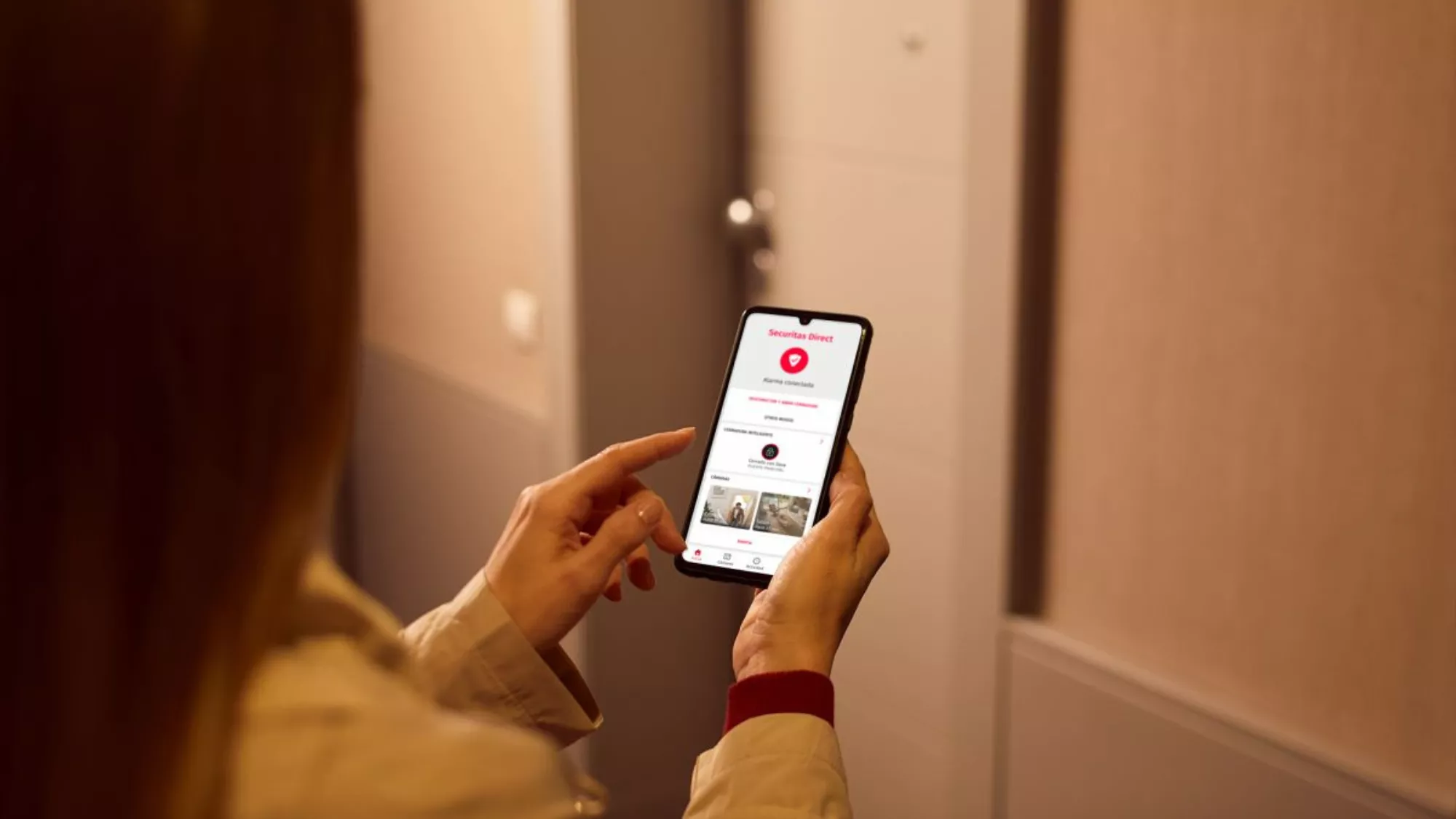 Apertura en remoto con la cerradura inteligente de Securitas Direct. / SECURITAS DIRECT