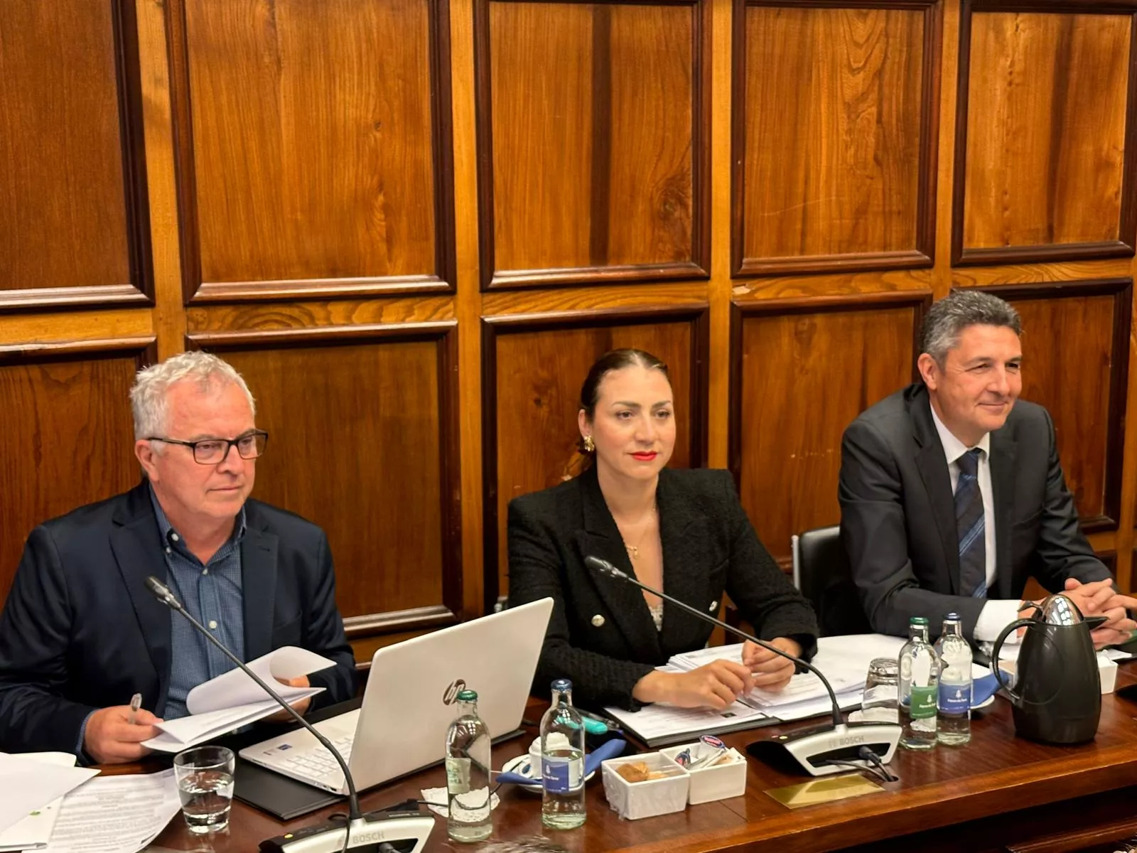 Grupo de CC en el Cabildo de Gran Canaria. / CEDIDA