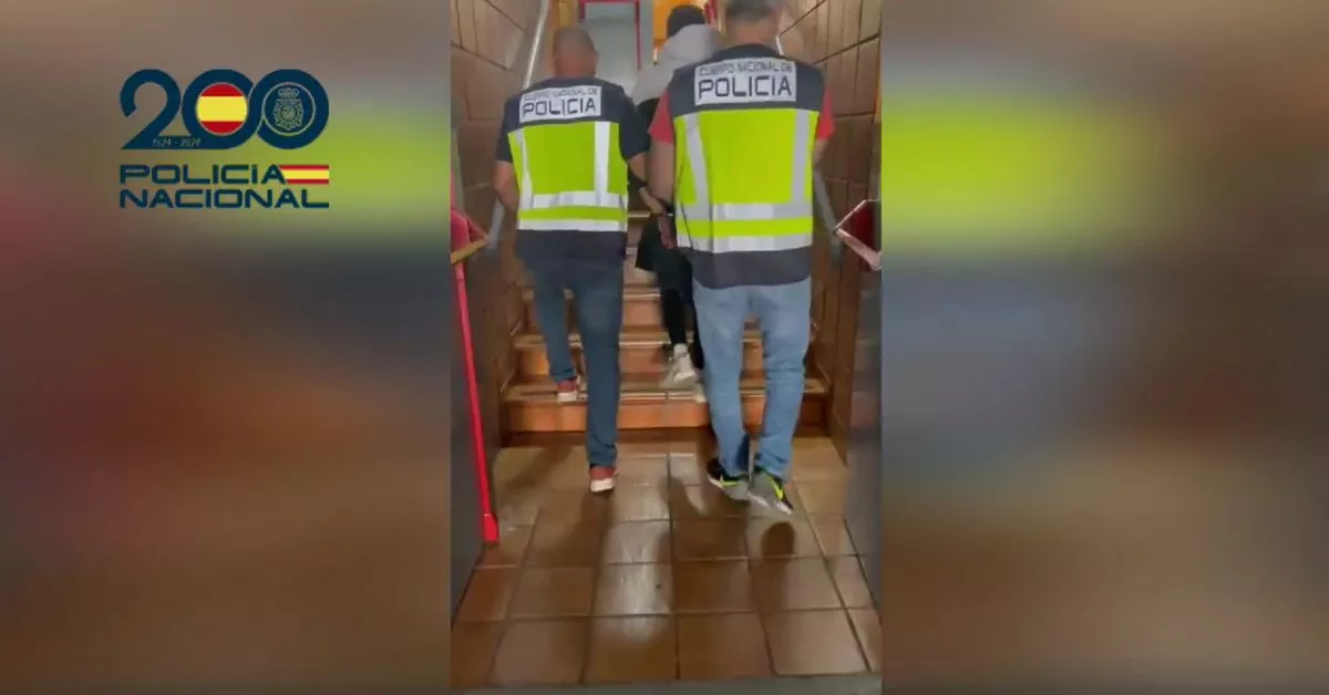 Detención de la Policía Nacional./ ARCHIVO