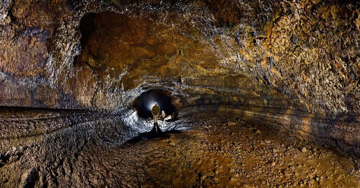 Con sus 18 km de largo la Cueva del Viento es el mayor tubo volcánico de Europa y a nivel mundial solo en Hawai pueden encontrarse de mayor longitud./ MUSEOS DE TENERIFE. 