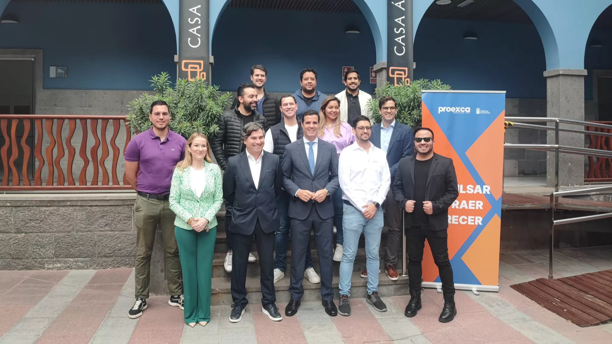 Una decena de startups de Latinoamérica visitan Canarias en una misión comercial de prospección./ CEDIDA