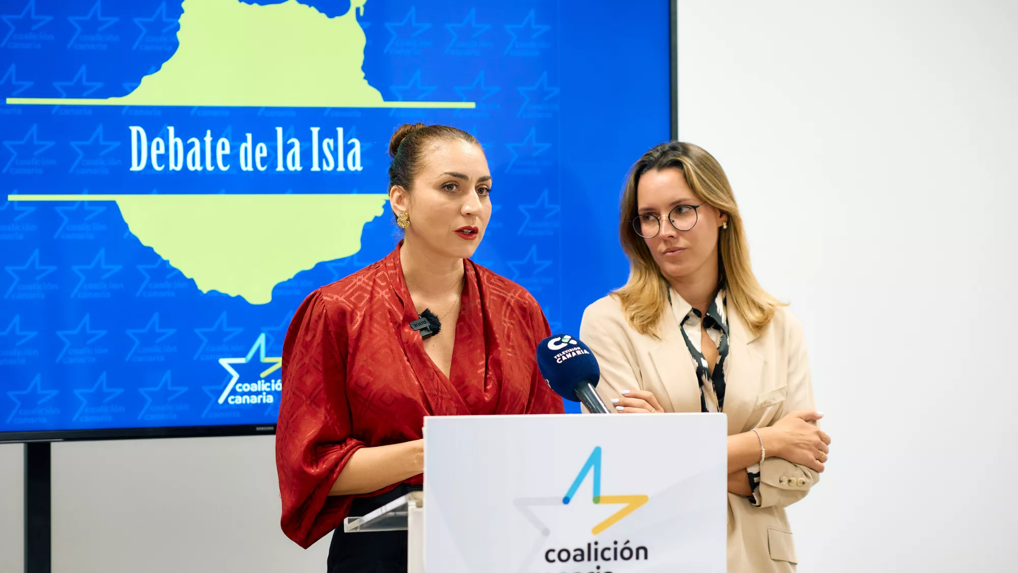 Vidina Cabrera y María Fernández / COALICIÓN CANARIA (CC)