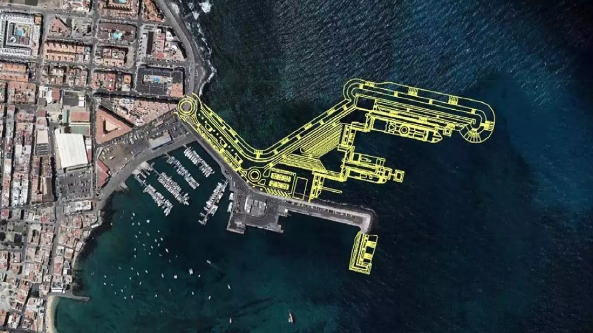 Proyecto de ampliación del puerto de Corralejo (Fuerteventura)./ ARCHIVO