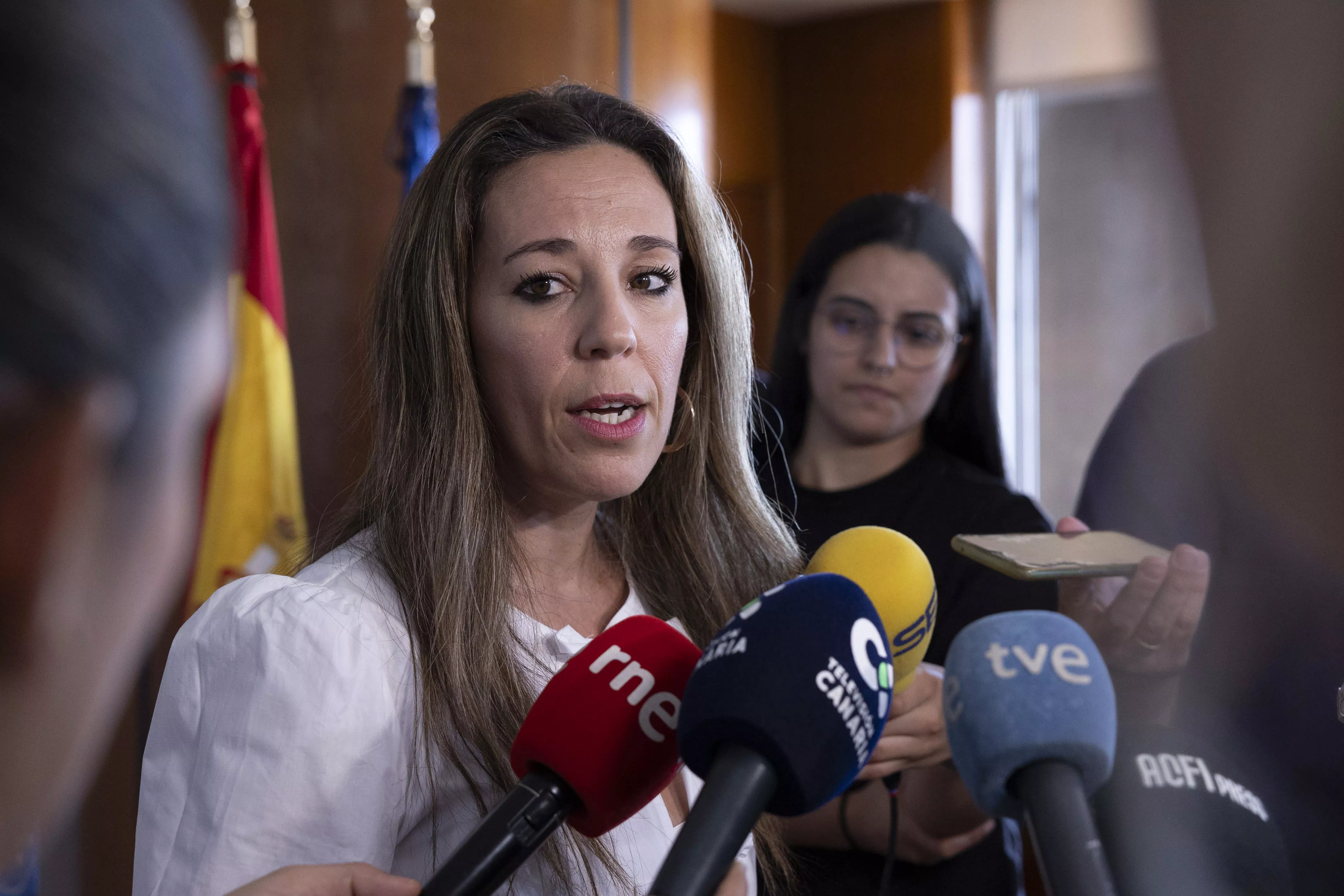 La consejera de Turismo y Empleo del Gobierno de Canarias, Jéssica de León / EFE / MIGUEL BARRETO