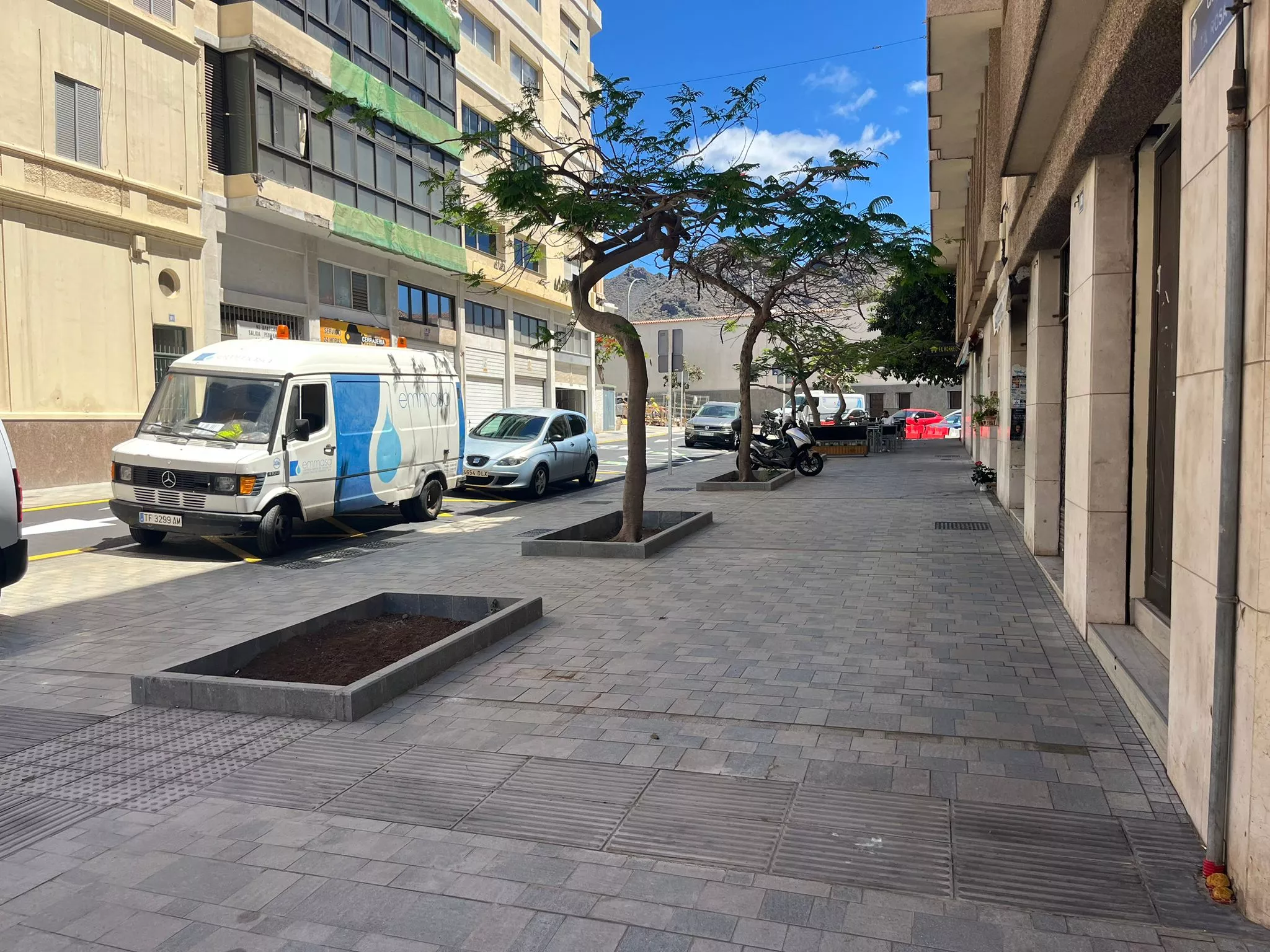 Tramo abierto de la calle de La Rosa / ATLÁNTICO HOY / BELA CABRERA