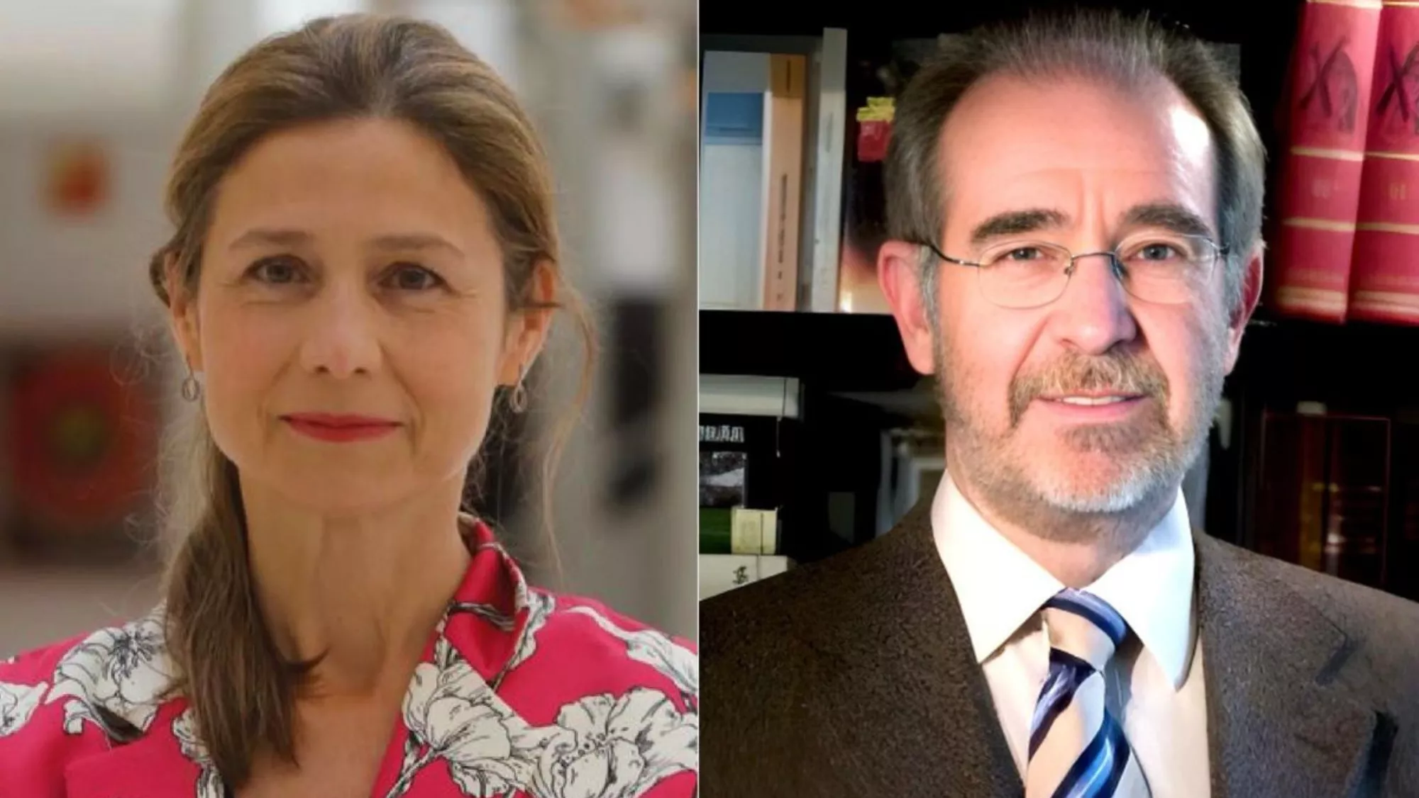 María Jesús Lamas, directora de la Aemps, y Miguel Ángel Feito, presidente de OCU / SERVIMEDIA