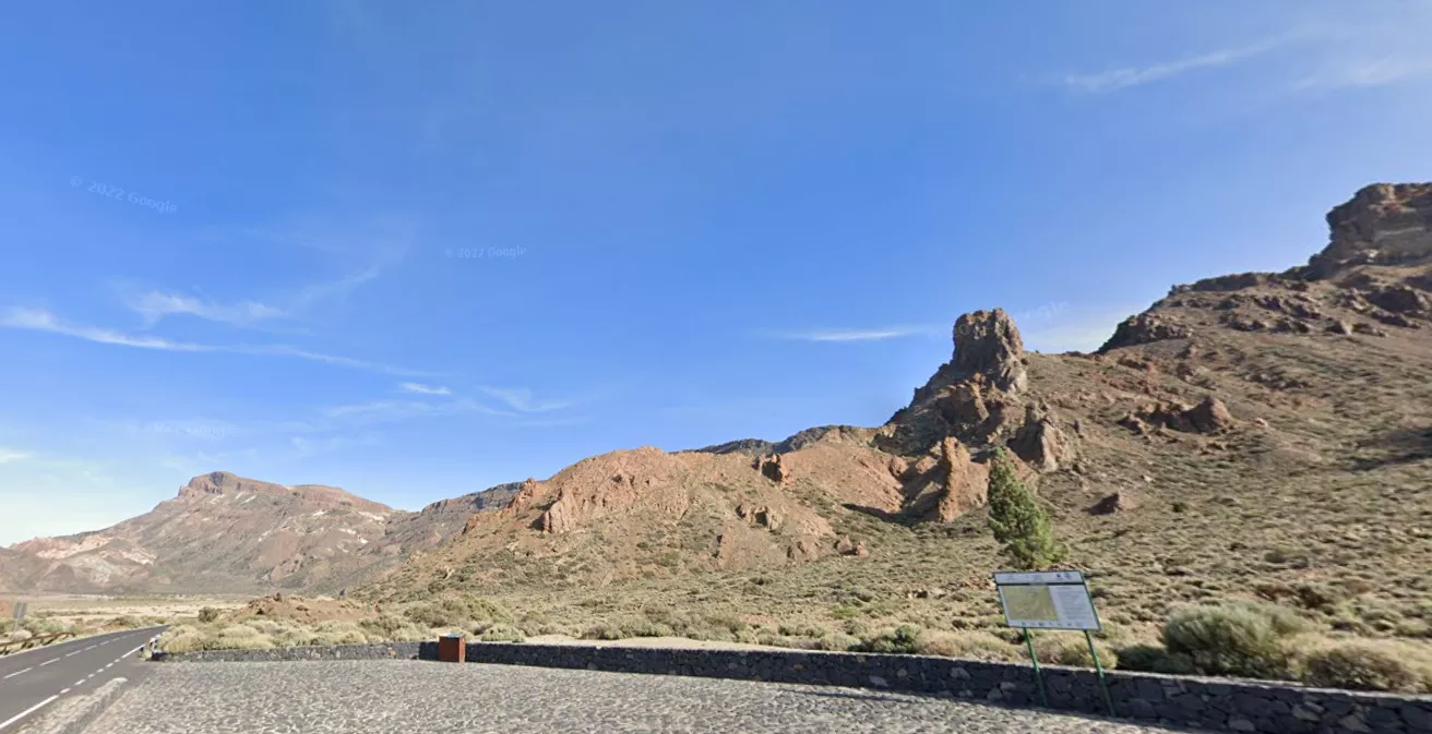 Mirador del Zapato de la Reina, en el Teide. / GOOGLE 