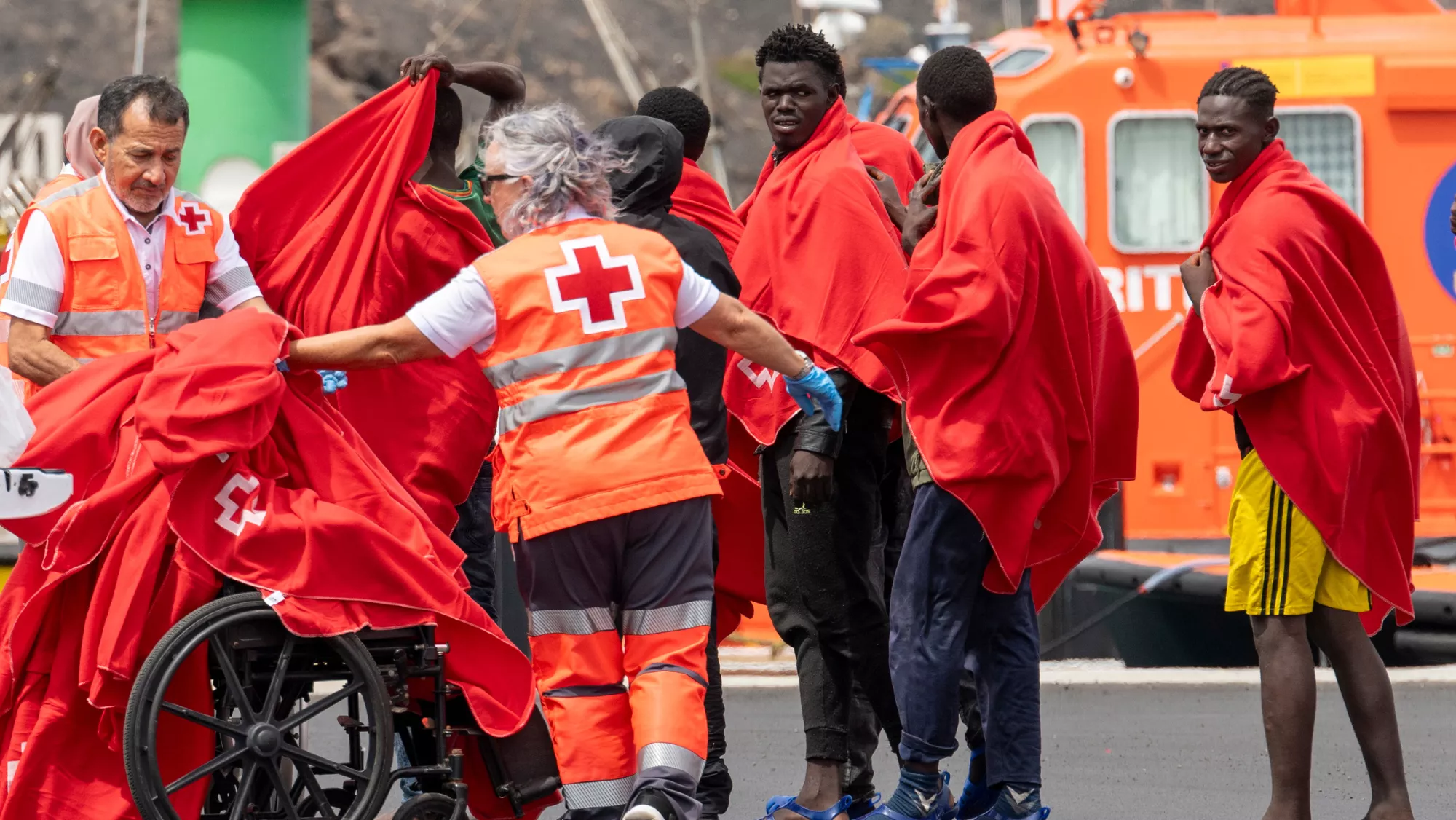 Migrantes llegados Canarias / EFE