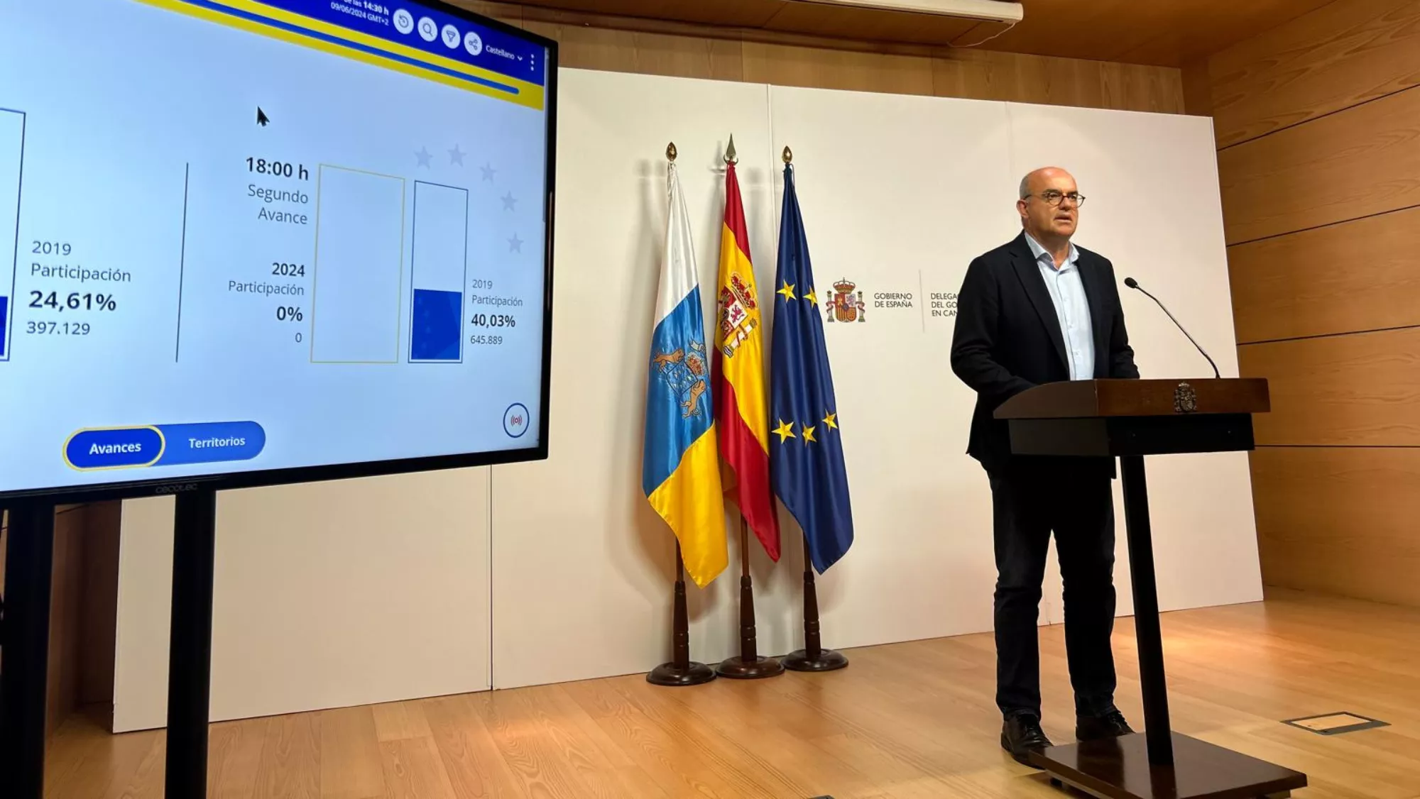 Anselmo Pestana, delegado del Gobierno en Canarias / DELEGACIÓN DEL GOBIERNO